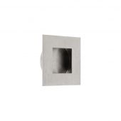 ZAS40CSS - Zoo Hardware Square Flush Pull (50mm x 50mm) Satin Stainless Steel