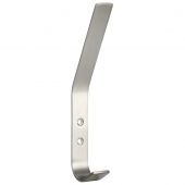 ZAS73SS - Zoo Hardware Hat and Coat Hook - Satin Stainless Steel