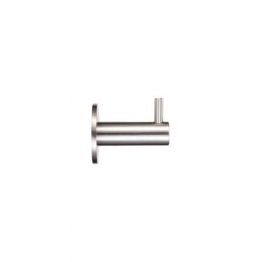 Click Here To Enlarge This Photo Of ZAS75SS - Zoo Hardware Wall Mounted Hook with Rose - Satin Stainless Steel