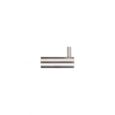 Click Here To Enlarge This Photo Of ZAS76SS - Zoo Hardware Wall Mounted Hook without Rose - Satin Stainless Steel