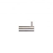 ZAS76SS - Zoo Hardware Wall Mounted Hook without Rose - Satin Stainless Steel