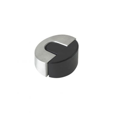 Click Here To Enlarge This Photo Of ZAS87SS - Zoo Hardware Sloped Floor Mounted Door Stop (45mm dia) Satin Stainless Steel