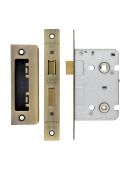 ZBC64FB - Zoo Hardware Contract Residential Bathroom Lock 64mm (45mm Backset) Florentine Bronze