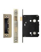 ZBC76FB - Zoo Hardware Contract Residential Bathroom Lock 76mm (57mm Backset) Florentine Bronze