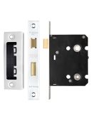 ZBC76PS - Zoo Hardware Contract Residential Bathroom Lock 76mm (57mm Backset) Polished Stainless