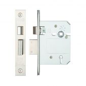 ZBSS76SS - Zoo Hardware British Standard 5 Lever Sashlock 76mm (57mm Backset) Satin Stainless Steel