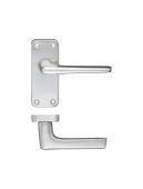 ZCA22SA - Zoo Hardware Contract Aluminium Lever on Latch Backplate
