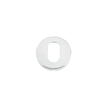 Click Here To Enlarge This Photo Of ZCS003PS - Zoo Hardware Oval Profile Escutcheon (Grade 304) Polished Stainless Steel