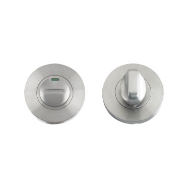 Click Here To Enlarge This Photo Of ZCS004ISS - Zoo Hardware Turn and Release with Indicator (Grade 304) Satin Stainless Steel