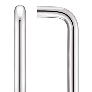 Click Here To Enlarge This Photo Of ZCSD425BP - Zoo Hardware 425mm x 19mm Bolt Through 'D' Pull Handle (Grade 304) Polished Stainless Steel