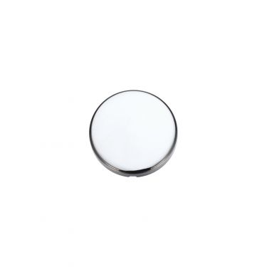 Click Here To Enlarge This Photo Of ZCZ000CP Zoo Hardware Stanza Blank Profile Escutcheon (52mm dia) Polished Chrome (Contract Range)