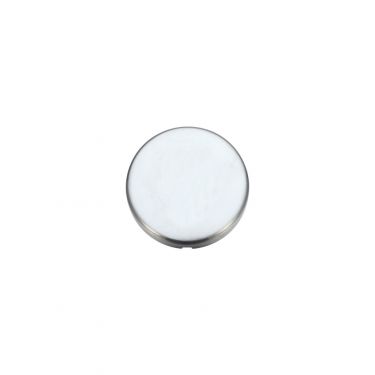 Click Here To Enlarge This Photo Of ZCZ000SC Zoo Hardware Stanza Blank Profile Escutcheon (52mm dia) Satin Chrome (Contract Range)