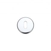 ZCZ002CP Zoo Hardware Stanza Standard Profile Escutcheon (52mm dia) Polished Chrome (Contract Range)
