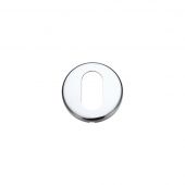 ZCZ003CP Zoo Hardware Stanza Oval Profile Escutcheon (52mm dia) Polished Chrome (Contract Range)