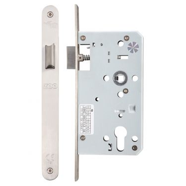 Click Here To Enlarge This Photo Of ZDL0060LRSS - Zoo Hardware Din Latch - 60mm Backset (Radius) Satin Stainless Steel