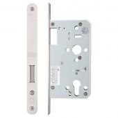ZDL0060RSS - Zoo Hardware Din Euro Profile Deadlock - 60mm Backset (Radius) Satin Stainless Steel