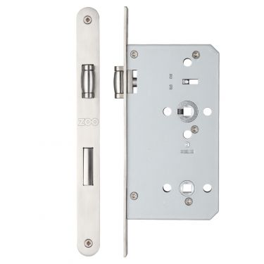 Click Here To Enlarge This Photo Of ZDL7260RLLSS - Zoo Hardware Din Lift to Lock Case - 72mm c/c - Backset 60mm - (Radius) Satin Stainless Steel