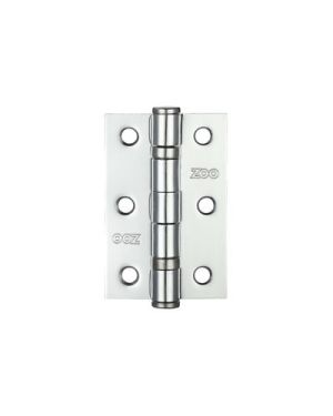 Click Here To Enlarge This Photo Of ZHS32CP - Zoo Hardware Ball Bearing Hinges 76 x 51 x 2mm Polished Chrome