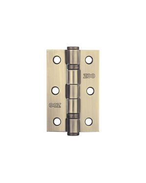 Click Here To Enlarge This Photo Of ZHS32FB - Zoo Hardware Ball Bearing Hinges 76 x 51 x 2mm Florentine Bronze