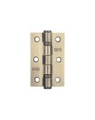 ZHS32FB - Zoo Hardware Ball Bearing Hinges 76 x 51 x 2mm Florentine Bronze