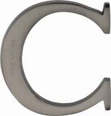 C1565 2 C-MB Heritage Brass Alphabet C Pin Fix 51mm (2") Matt Bronze Finish