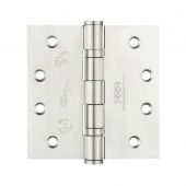 ZHSS244S - Zoo Hardware Grade 13 CE Fire Rated Ball Bearing Hinges (Square) 102 x 102 x 3mm Satin Stainless Steel