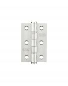 ZHSSW232S - Zoo Hardware Washered Hinges 76 x 50 x 2mm Satin Stainless Steel