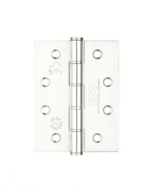 Click Here To Enlarge This Photo Of ZHSSW243P - Zoo Hardware Grade 7 CE Fire Rated Washered Hinges 102 x 76 x 2mm Polished Stainless Steel