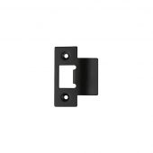 ZLAP06PCB - Zoo Hardware Spare Extended Tongue Strikes to suit the ZTLKA Tubular Latches - Powder Coated Black