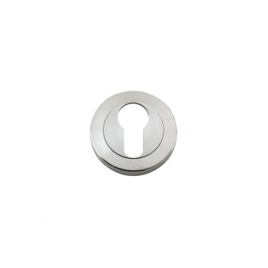 Click Here To Enlarge This Photo Of ZPS001SS - Zoo Hardware Euro Profile Escutcheon (50mm dia) Satin Stainless Steel