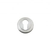 ZPS001SS - Zoo Hardware Euro Profile Escutcheon (50mm dia) Satin Stainless Steel