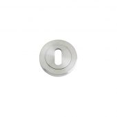 ZPS002SS - Zoo Hardware Standard Key Escutcheon (50mm dia) Satin Stainless Steel
