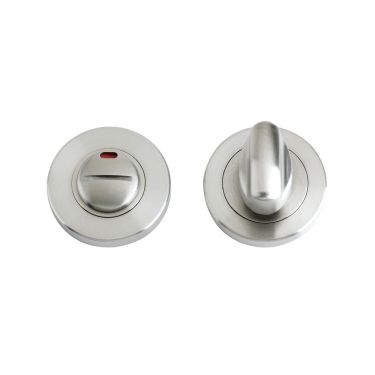 Click Here To Enlarge This Photo Of ZPS004ISS - Zoo Hardware Turn and Release with Indicator (50mm dia) Satin Stainless Steel