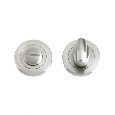 Click Here To Enlarge This Photo Of ZPS004SS - Zoo Hardware Turn and Release (50mm dia) Satin Stainless Steel