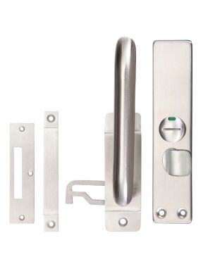 Click Here To Enlarge This Photo Of ZPS100SS - Zoo Hardware Disabled Facility Indicator (Reversible) Satin Stainless Steel