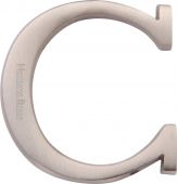 C1565 2 C-SN Heritage Brass Alphabet C Pin Fix 51mm (2") Satin Nickel Finish