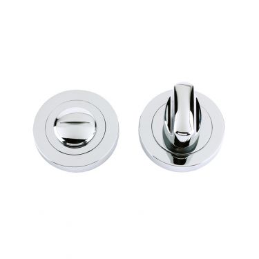Click Here To Enlarge This Photo Of ZPZ004CP - Zoo Hardware Stanza Turn and Release (50mm dia) Polished Chrome (Designer Range)