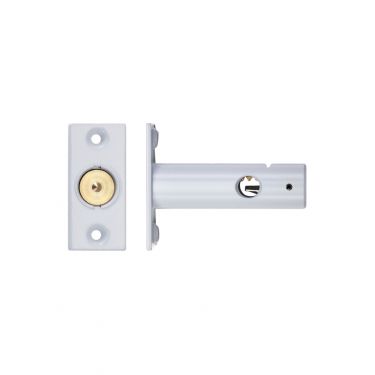 Click Here To Enlarge This Photo Of ZRB02PCW - Zoo Hardware Security Rack Bolt 61mm White