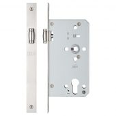 ZRD0060LSS - Zoo Hardware Roller Din Latch - 60mm Backset (Square) Satin Stainless Steel