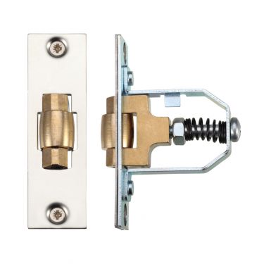Click Here To Enlarge This Photo Of ZRL76PN - Zoo Hardware Adjustable Roller Latch Polished Nickel