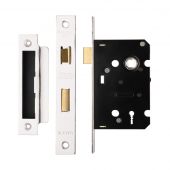ZSC364PS - Zoo Hardware 3 Lever Sashlock 64mm (45mm Backset) Polished Stainless