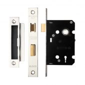 ZSC364SS - Zoo Hardware 3 Lever Sashlock 64mm (45mm Backset) Satin Stainless Steel
