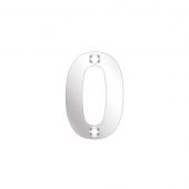ZSN00PS - Zoo Hardware Numeral (No 0) 50mm Polished Stainless