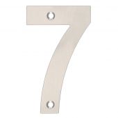 ZSN07BSS - Zoo Hardware Numeral (No 7) 102mm Satin Stainless Steel