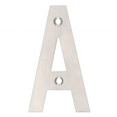 ZSNASS - Zoo Hardware Letter (A) 102mm Satin Stainless Steel