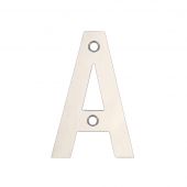 ZSNASS75 - Zoo Hardware Letter (A) 75mm Satin Stainless Steel