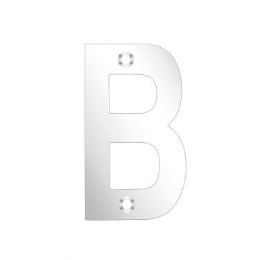 Click Here To Enlarge This Photo Of ZSNBPS75 - Zoo Hardware Letter (B) 75mm Polished Stainless