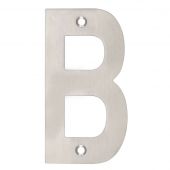 ZSNBSS - Zoo Hardware Letter (B) 102mm Satin Stainless Steel
