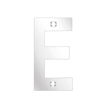 Click Here To Enlarge This Photo Of ZSNEPS75 - Zoo Hardware Letter (E) 75mm Polished Stainless