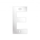ZSNEPS75 - Zoo Hardware Letter (E) 75mm Polished Stainless